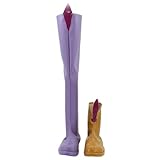 Yuanplate NOGame NOLife Jibril Cosplay Shoes Boots Party Halloween Men Women Purple Shoes (Male, 6.5)