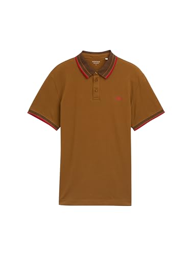 Tom Tailor Piqué Poloshirt mit Stretch, Sky Captain Blue, L 4