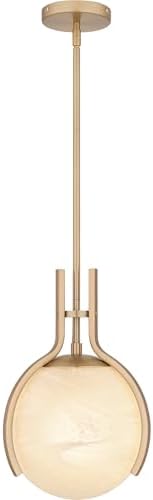 Quoizel Orbit 1-Light Bronze Gold Pendant Light