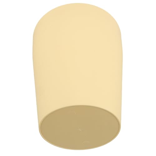 Caneca de Basura de Plástico Amarilla 10L Moderna