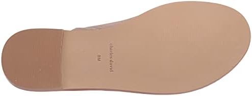 Charles David Women's Mykonos Flat Sandal, Truffle, 9 | Image 3