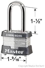 Miniatura 3 de Master Lock - Cerraduras iguales con llave 3NKALF-6 con tecnología BumpStop