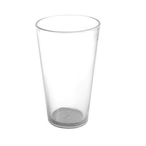 16 ounce Plastic Mixing Glass - Clear
