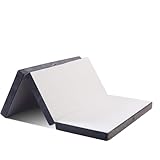 GOHOME Folding Mattress Full - Portable Floor Sofa Bed for Guest Adults, Camping with Non-Slip Bottom, 52"x74"x6"