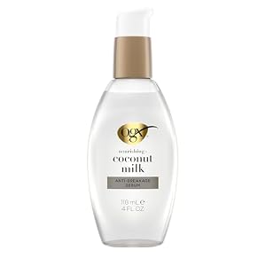 OGX Nourishing + Coconut Milk Anti-Breakage Serum, 4 Fl Oz
