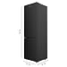 Imagen de Cecotec Frigorífico Combi Cíclico Negro Bolero CoolMarket Combi 262 Black E