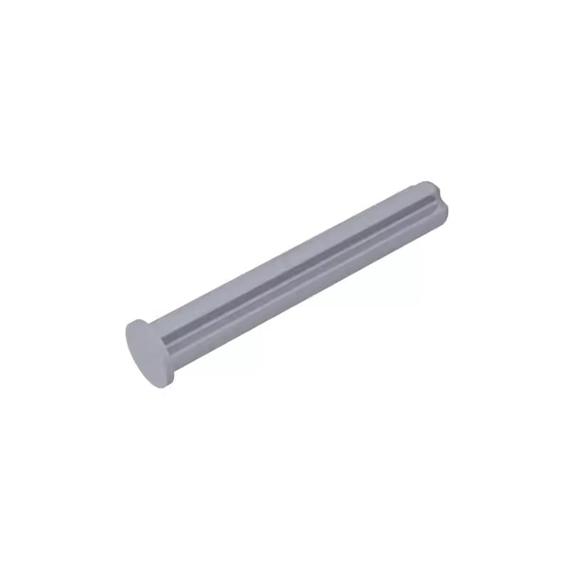 Gobricks GDS-581 Technic Axle 4 with Stop 50PCS Compatible with Lego 87083 DIY Parts and MOC Components for Major Brick Brands Color?Flat Silver 315