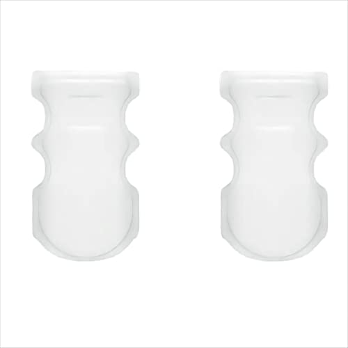 Chaojibao 2個 吸盤式シャワーフック シャワーフック シャワーヘッ 高さと角度は自由に調整できます がっちり固定 穴あけ不要 接着剤不要 防水 取り付け簡単 取り外し可能で再利用可能 大人 子供 ペット用のバスルームアクセサリー