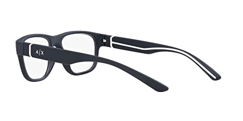 Image of Armani Exchange mens Ax3102u Universal Fit Square Prescription Eyewear Frames