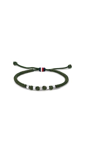 Tommy Hilfiger Jewelry Men's Nylon Bracelet Green - 2790680