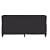 Modern Leisure Monterey 8 ft Outdoor Log Rack Cover, 96 L x 24 W x 42 H inch, Black