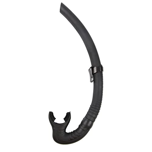 Snorkel seco de buceo en forma de J completo de silicona de grado alimenticio para esnórquel, buceo libre y natación