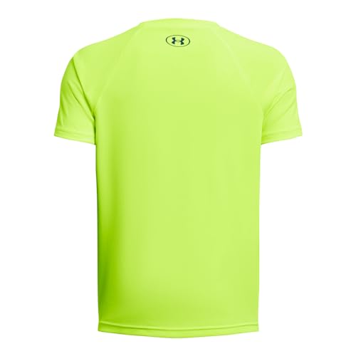 Image of Under Armour Boys' Tech Hybrid Printed Fill Short-Sleeve T-Shirt