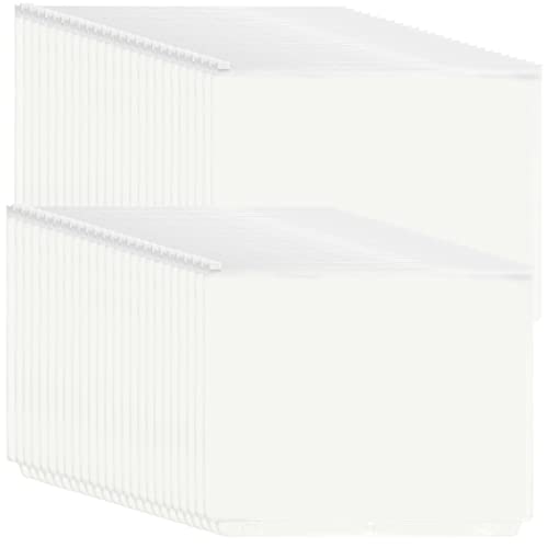 YoeeJob 3-Hole PVC Binder Pocket Inserts (Letter) 50 Pack