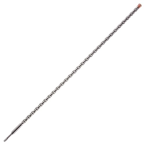16mm x 600mm Long SDS Plus High Performance Hammer Drill Bits, Professional Tungsten Carbide Cross Tipped Masonry Drill Bit For Brick, Concrete, Stone, Granite. 16mm SDS Drill Bit