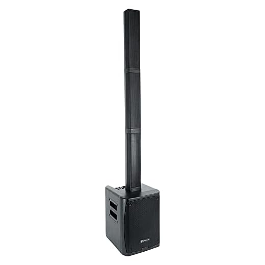 Rockville Titan Portable Array 1200W Battery Powered PA DJ Speaker System w/Subwoofer, Bluetooth 5.0, Rechargeable Battery, Built-in Mixer, for Outdoor Events and Small Gigs