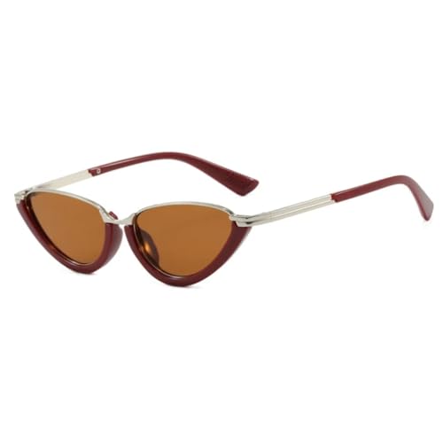 Lunettes de soleil œil de chat demi-monture pour vos shootings photo et styles urbains