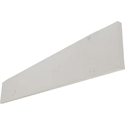 Ekena Millwork BMKPS1C0120X010X168UN Thickness 1-Sided Knotty Pine Endurathane Faux Wood Beam Plank, Factory Prepped