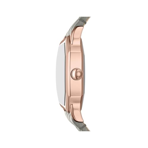 Image of Fossil Harlow Grey Quartz Leather Watch ES5435