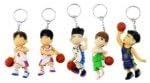 The Slam Dunk Animation Character Figure with Keychain(5Pcs)