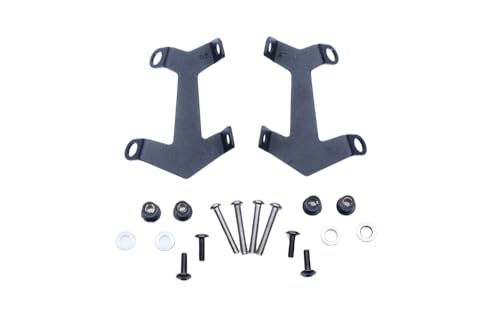 Bulle MT07 réduit fatigue cervicale saute-vent noir protection polycarbonate 18-20