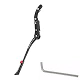 ZJKMTO Bike Kickstand for Raleigh Airlite Amelia Bighorn Cadent Cadent FT1 Capri, Adjustable Kick Stand for Adult Bike, Ebike, and Mountain Bike, Durable Bicycle Kickstand, Easy to Install,D