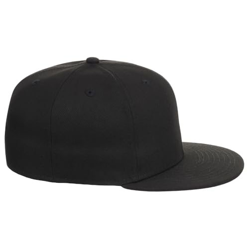 Image of Lids Blank Premium Full Court w /Colored Under Visor Fitted Cap
