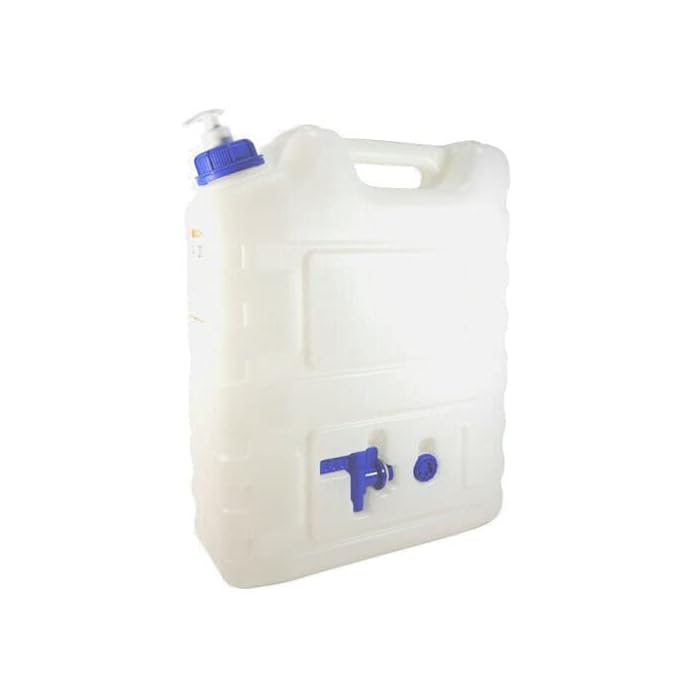 Buy 20 Litre Food Grade Plastic Water Container With Pouring Tap Online