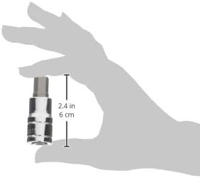 Titan 15611 1/2-Inch Drive x 11mm Hex Bit Socket