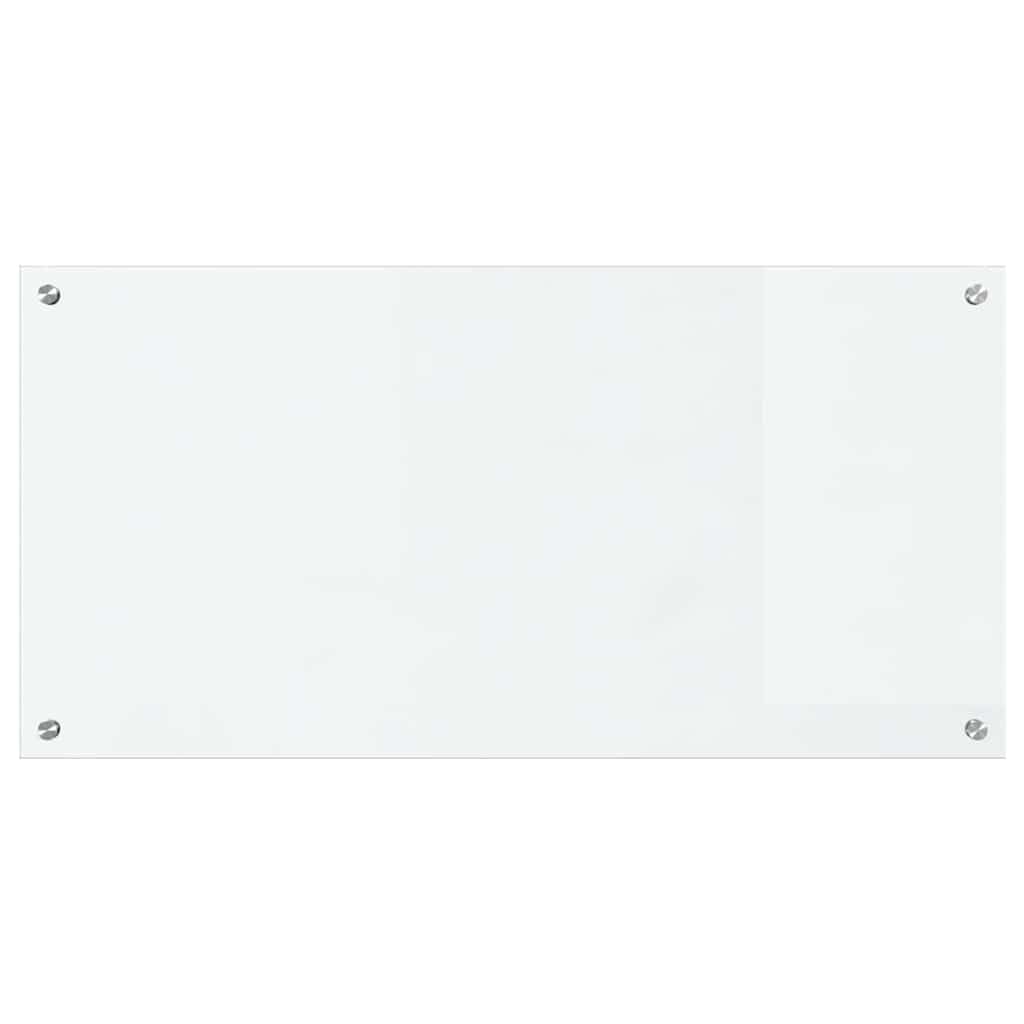 Solivagant Küchenrückwand Transparent 100 x 50 cm Gehärtetes Glas, Küche Esszimmer,Küchenhelfer -utensilien, 11 kg-42018030