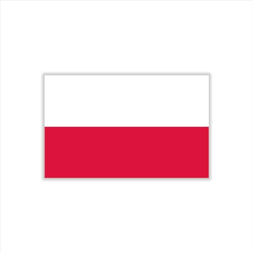 Womaha 30 Sheets Poland Flag Temporary Tattoos World Cup European Cup Football Face Tattoo Stickers, Red White