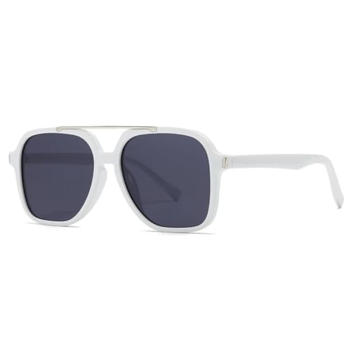 Lunettes de soleil femme monture large anti éblouissement urbain