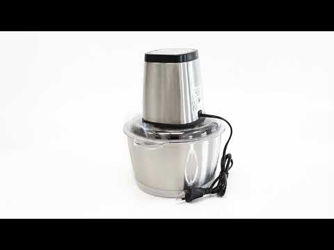 Foto von ProfiCook® Multizerkleinerer | elektrisch | Ice Crush-Funktion | Gemüseschneider | zerkleinerer | 1,7L Edelstahlbehälter | Kombimesser für 2- oder 4-Klingenbetrieb | PC-MZ 1227