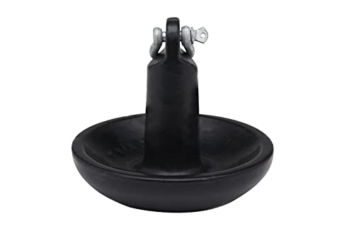 Seachoice Mushroom Anchor, Vinyl Coated Cast Iron, 30lbs, for Boats up to 28 ft. by SEACHOICE - Used condition - US$56.62