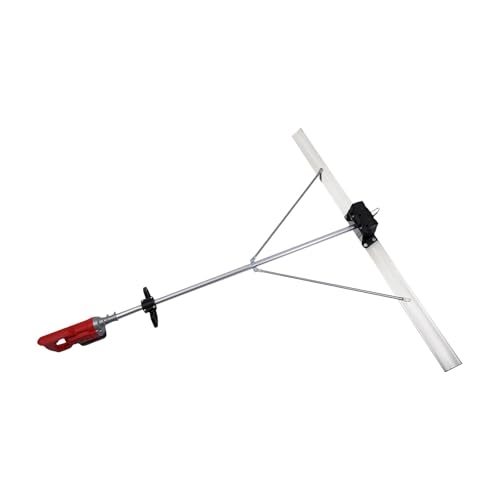 Polisseuse à béton électrique 150 cm avec règle vibration sol et batterie