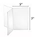 Goodsmart Acrylic Table Stand Sign Holders, 12 Pack (6 View - 5
