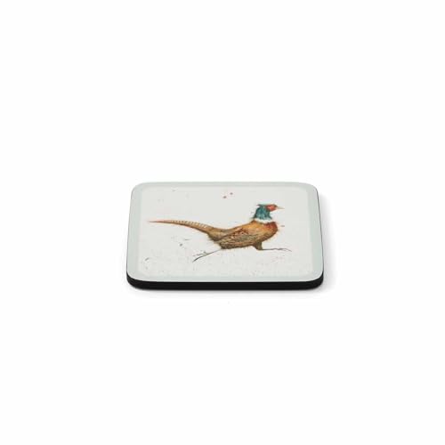 Portmeirion Home & Gifts Pimpernel Wrendale Designs Coasters, Set of 6, Multi-coloured,15.5 x 10.5cm, X0010268739