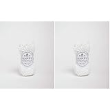 ディーエムシー(DMC) HAPPY CHENILLE ハッピーシェニール 並太 #20 SNOWFLAKE ホワイト系 約15g巻 約38m 8143 (× 2)