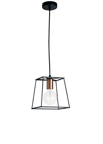Faneuropelighting - Fan Europe harlem Drahtgestell Pendelleuchte Schwarz 22x22x18cm