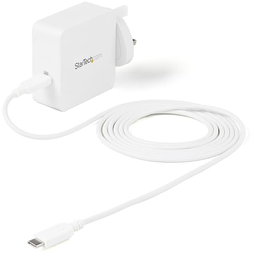 Chargeur mural USB C StarTech.com WCH1CUK 60W avec câble PD 1m