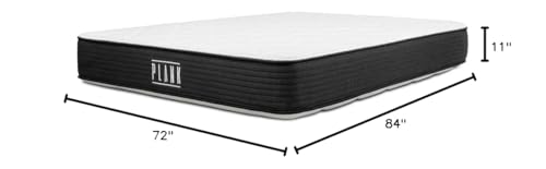 Image of Brooklyn Bedding Plank Firm 10 inch California King Mattress |Breathable Materials