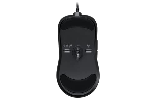 Mouse BenQ ZOWIE FK2-B para e-Sports, sensor 3360, ideal para destros, preto, pequeno, perfil baixo,