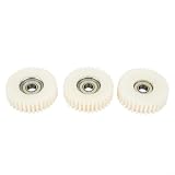 36T Planetengetriebe für Antriebsmotor, Nylon-Nabenmotorgetriebe, weiß, elektrisches Getriebe, Innengetriebe, Ersatzteil-Set (3-teilig)