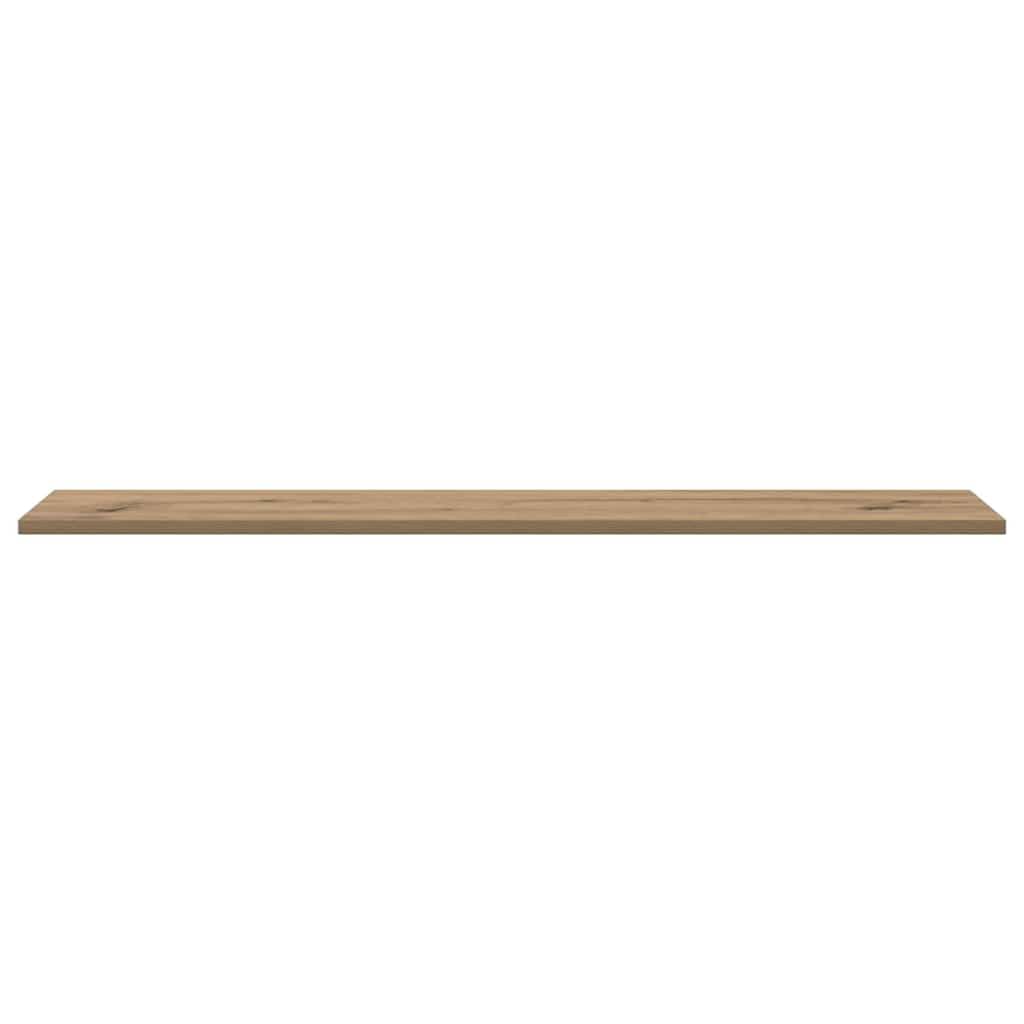 vidaXL Półka na książki 3 poziomy 4 szt. 100 x 20 x 1,5 cm Brązowy