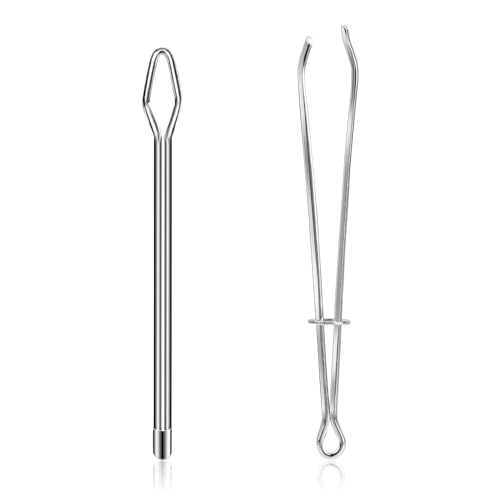 2 Pcs DIY Rope Threader Clip Drawstring Threader Tool Metal