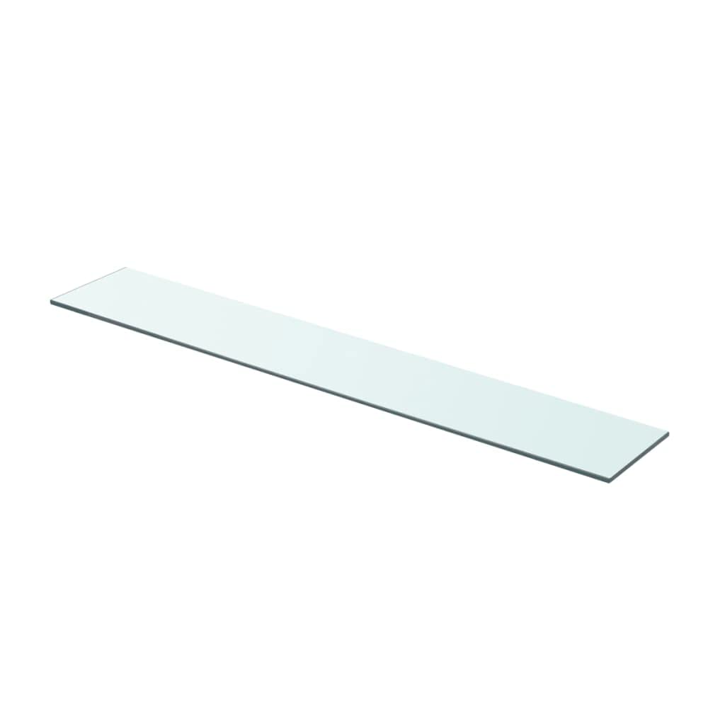 Panel de cristal de 80 x 12 cm, estantería de pared decorativa para el baño