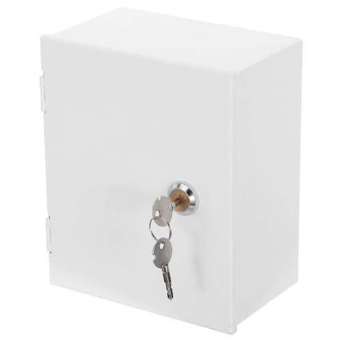 DRESSOOS Caja Protectora con Acabado Esmaltado Resistente al Polvo de Hierro Diseño en Forma de Paraguas, Instalación Rápida para Enchufes Adecuado para Cocinas Húmedas y Baños
