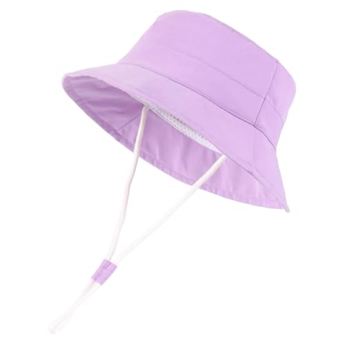 LLmoway Baby Sun Hat Toddler Bucket Hats for Boys Girls Summer Beach UV Protection Lightweight Kids Summer Hat with Strap