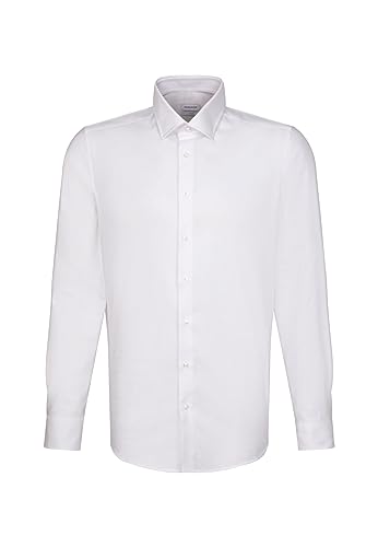 Preisvergleich Produktbild Seidensticker Herren Extra Slim Fit Langarm Hemd, Weiß, 38 EU