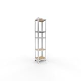 shelfplaza® 180x40x30cm HOME Scaffale metallo per carichi pesanti zincato con 5 ripiani con 175kg capacità di carico/Scaffali in metallo per garage come scaffali per ripostiglio o officina